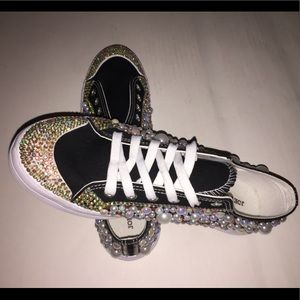 Handmade Custom Crystal Shoe